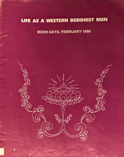 Life As A Western Buddhist Nun, Bodhgaya, February 1996