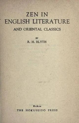 Zen In English Literature And Oriental Classics